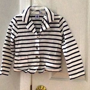 Girls Petite Bateau Blazer Size 5